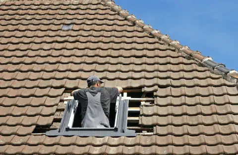 Pose de velux - Orange